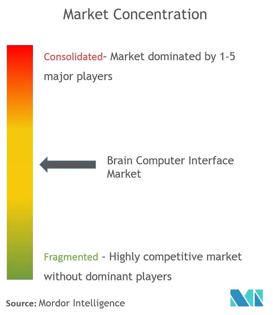 Global Brain-computer Interface Market Concentration