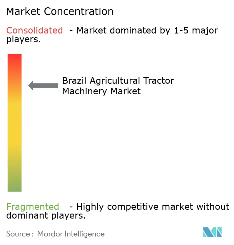 Brazil Agricultural Tractors Market Concentration
