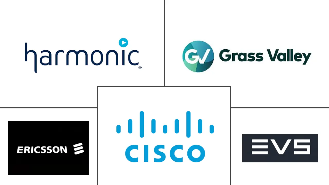 Major players in Broadcast Equipment industry