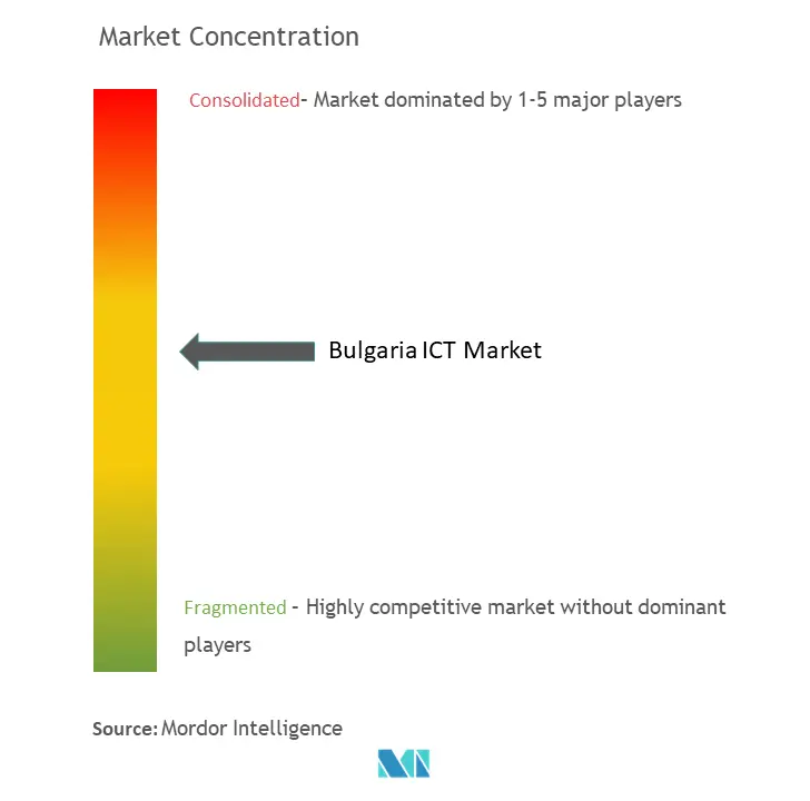 Bulgaria ICT Market Concentration