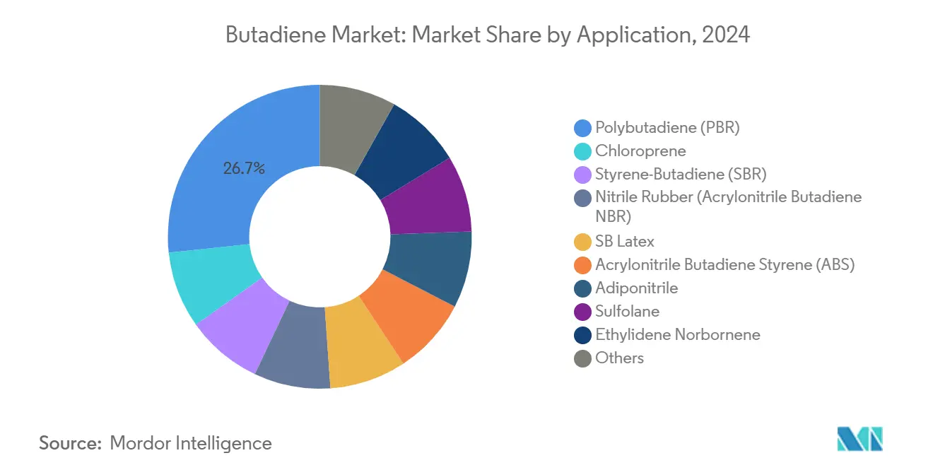 Butadiene Market: Market Share by Application
