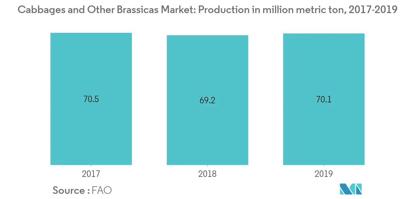 Cabbages and other brassicas market1
