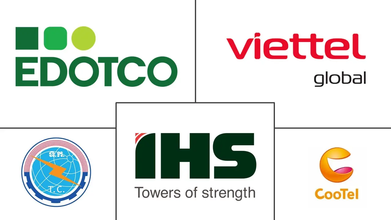 Cambodia Telecom Tower Market Major Players