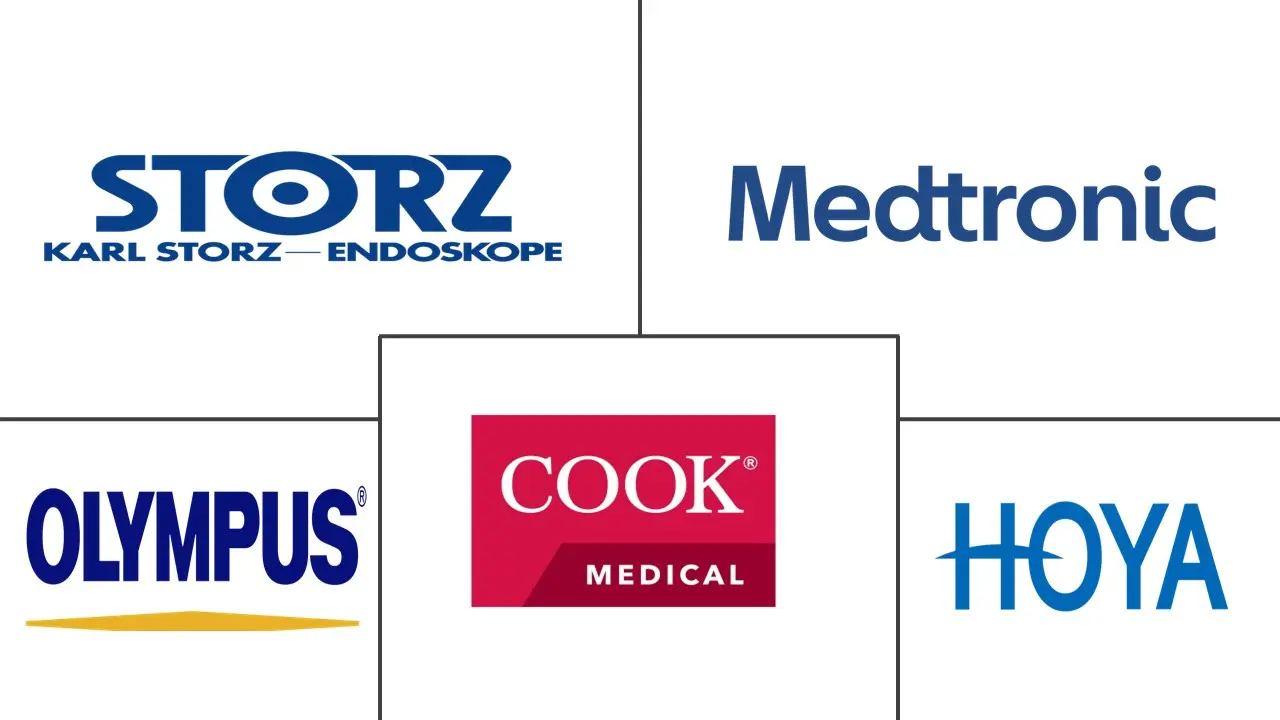 Principales actores del mercado de dispositivos de endoscopia de Canadá