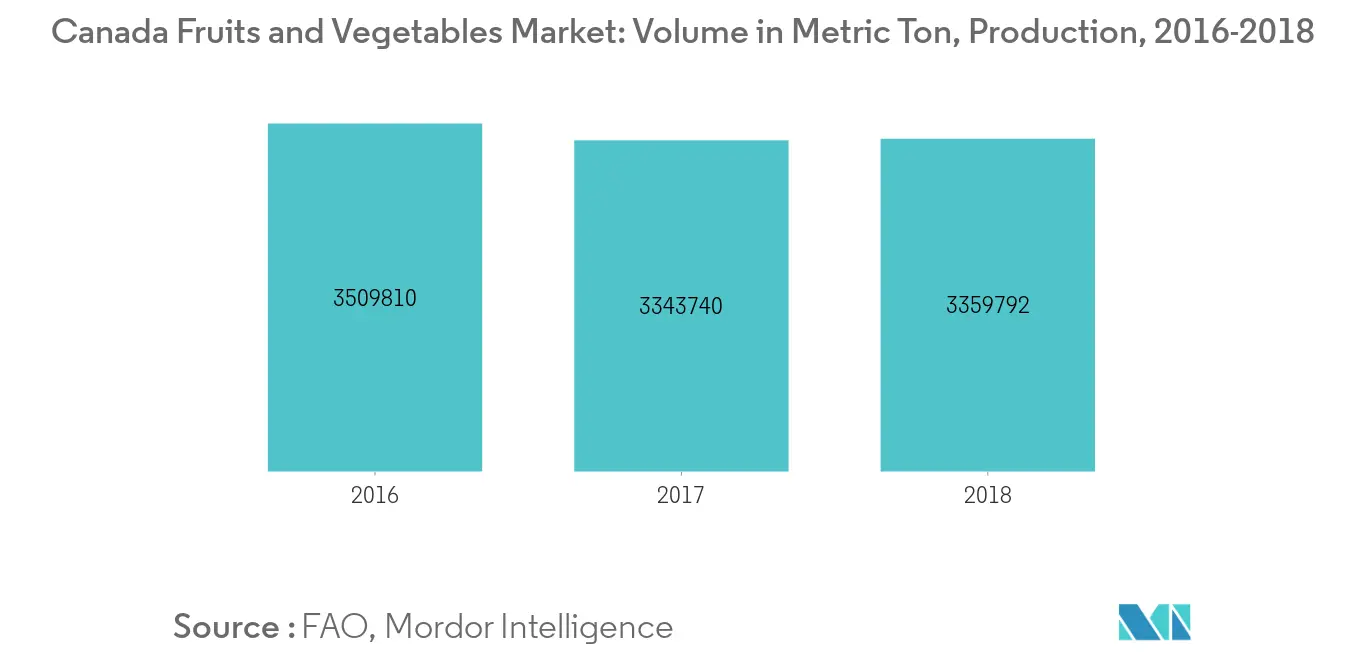 fruits and vegetables in US
