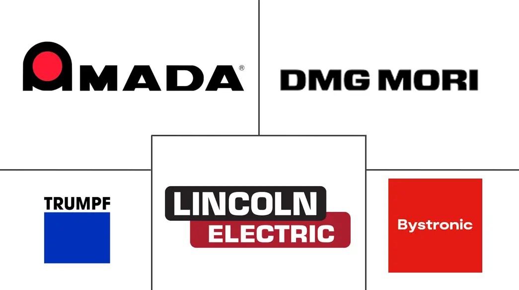 Principales actores en Mercado de Equipos de Fabricación de Metal en Canadá industria