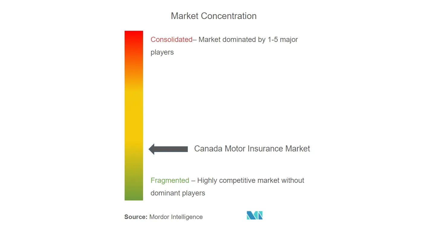 加拿大汽车保险市场集中度