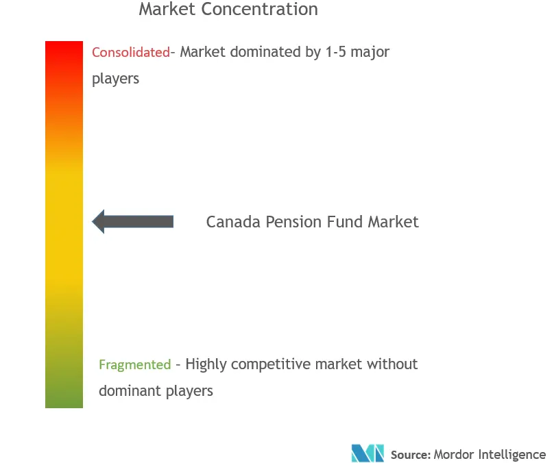 Canada Pension Fund Market Concentration