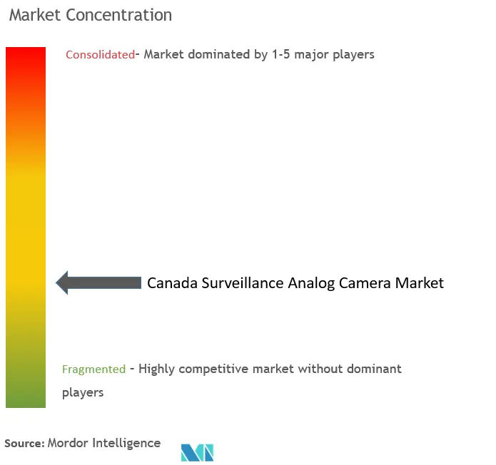 Canada Surveillance Analog Camera Market Concentration