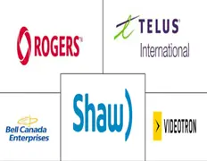 カナダの電気通信市場の主要企業