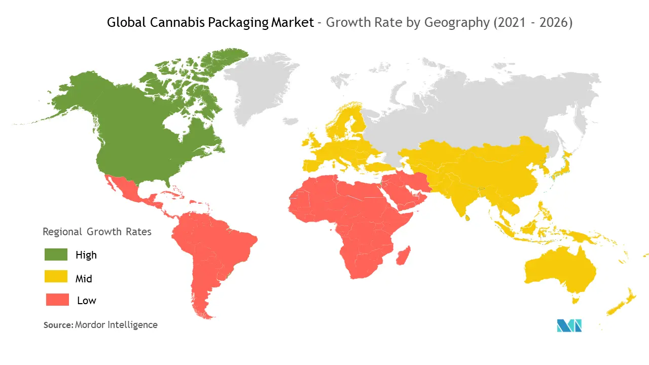Cannabis Packaging Market Growth by Region