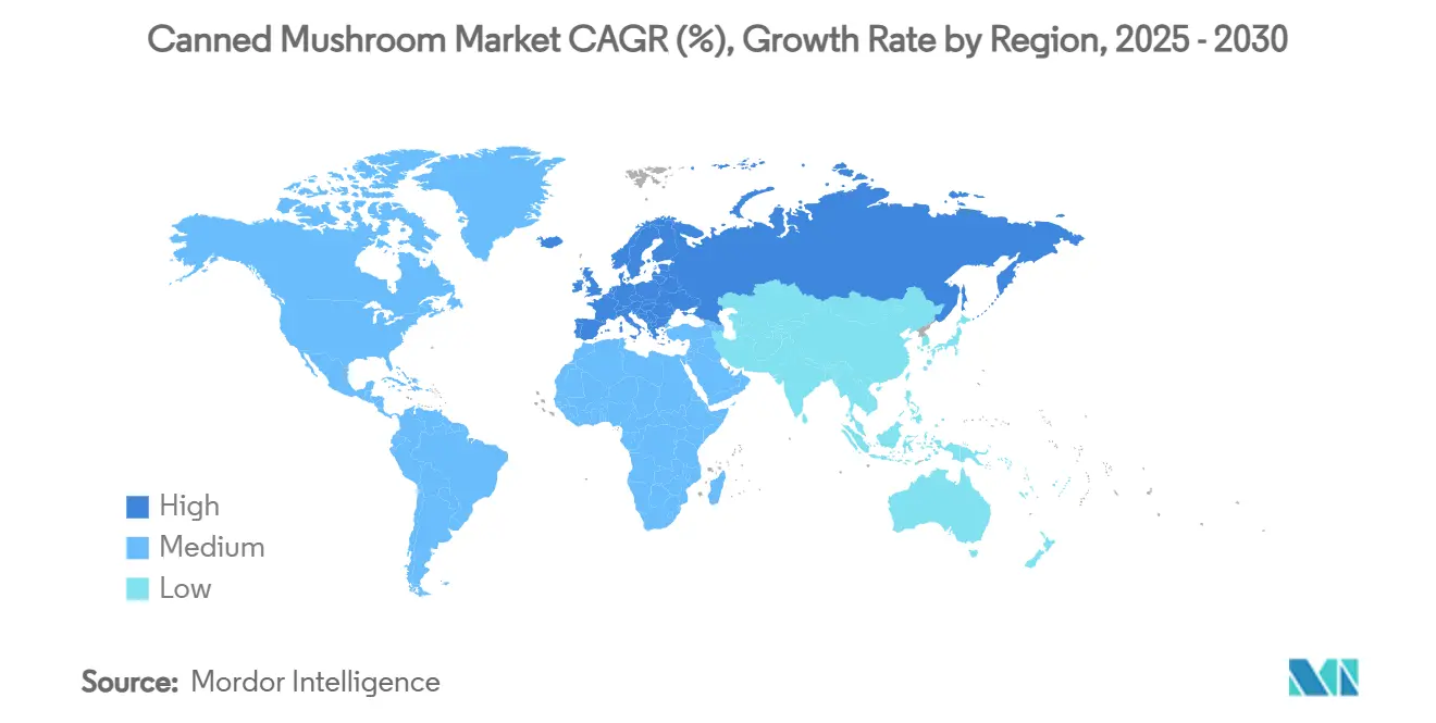 통조림 먹튀없는 바카라사이트 아톰카지노 시장 CAGR(%), 지역별 성장률