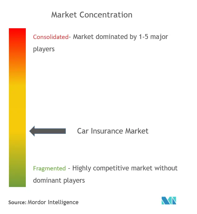 Car Insurance Market Concentration