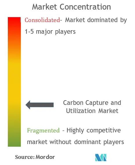 Carbon Capture and Utilization Market Concentration