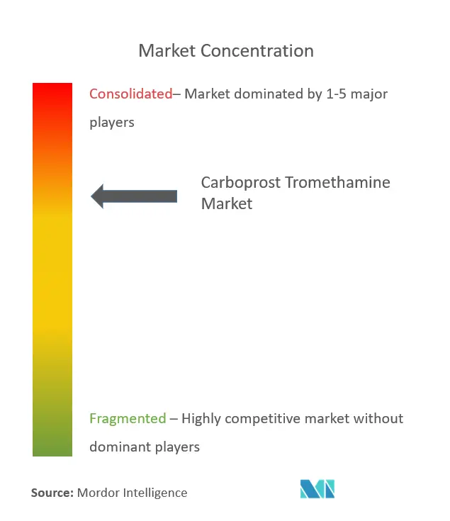 Carboprost Tromethamine market - Market Concentration Image.PNG