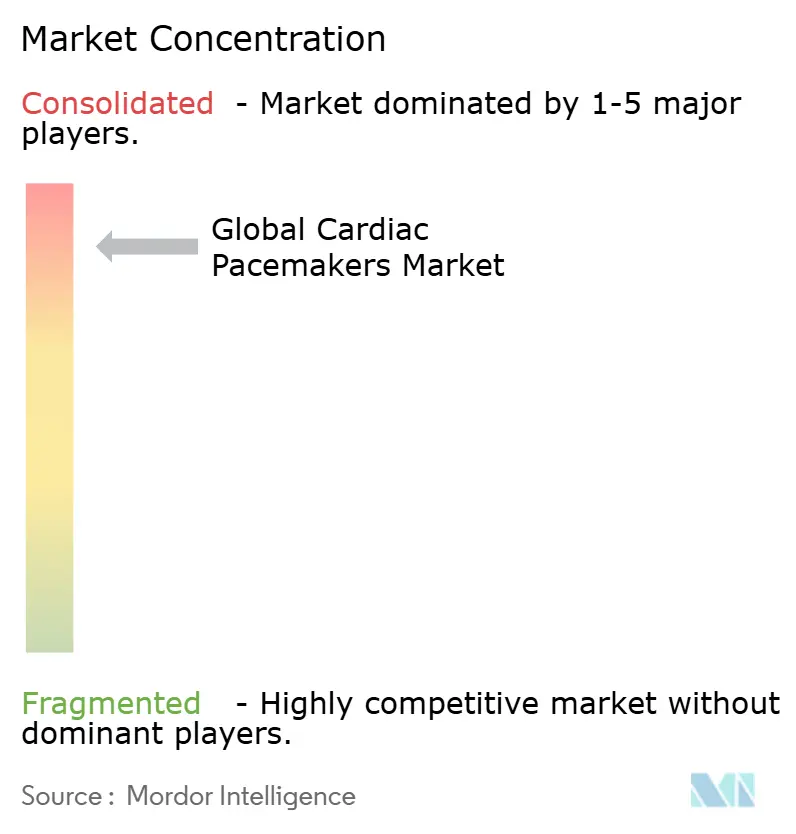 Cardiac Pacemaker Market Concentration