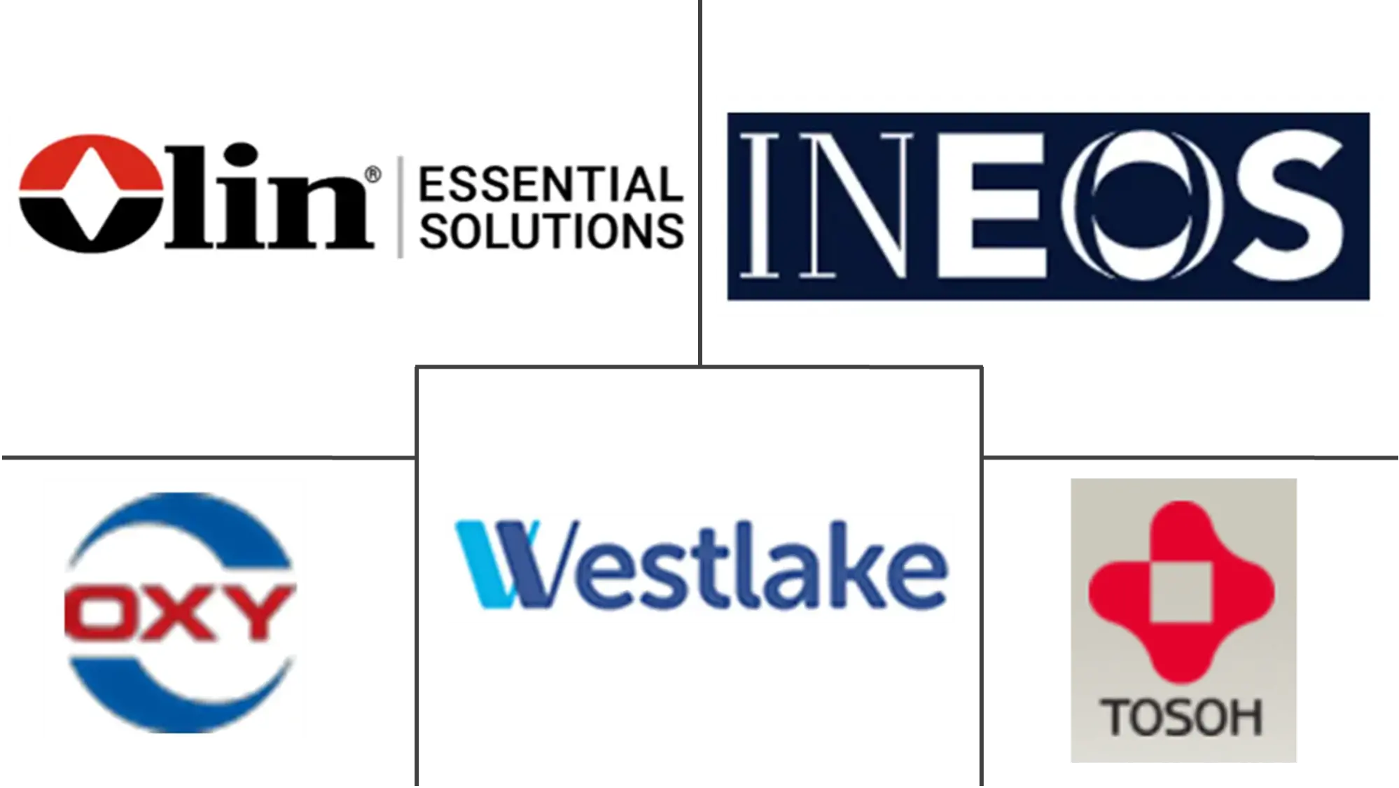 Top Caustic Soda Major Players