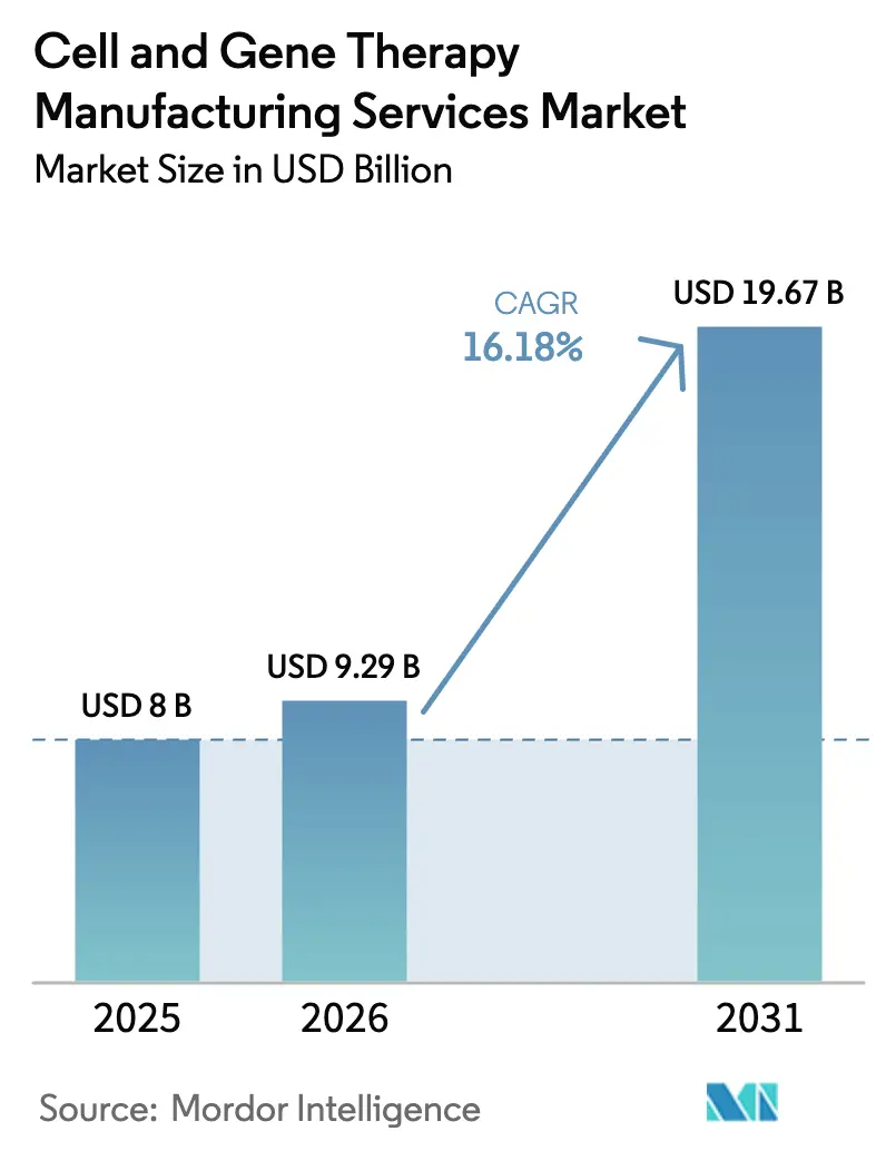 Cell And Gene Therapy Manufacturing Services Market Summary