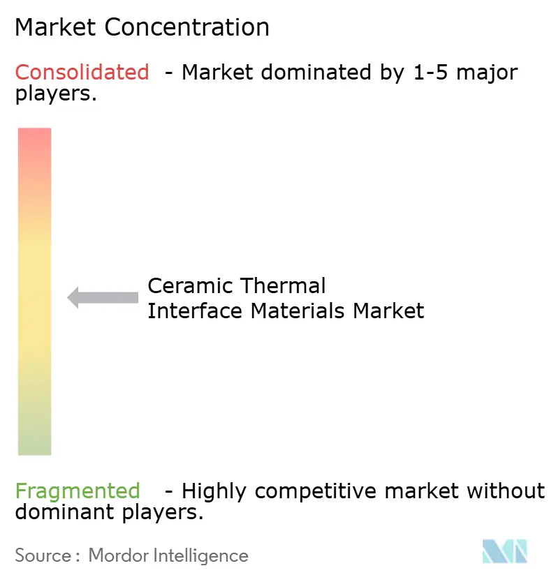 Ceramic Thermal Interface Materials Market Concentration