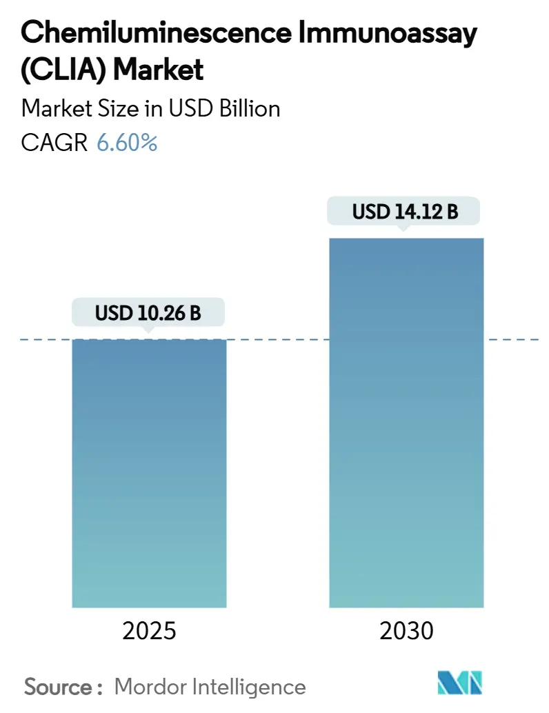화학발광면역측정법(CLIA) 바카라사이트 제작(2025~2030년)