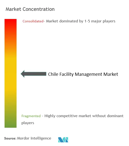 Chile Facility Management Market Concentration
