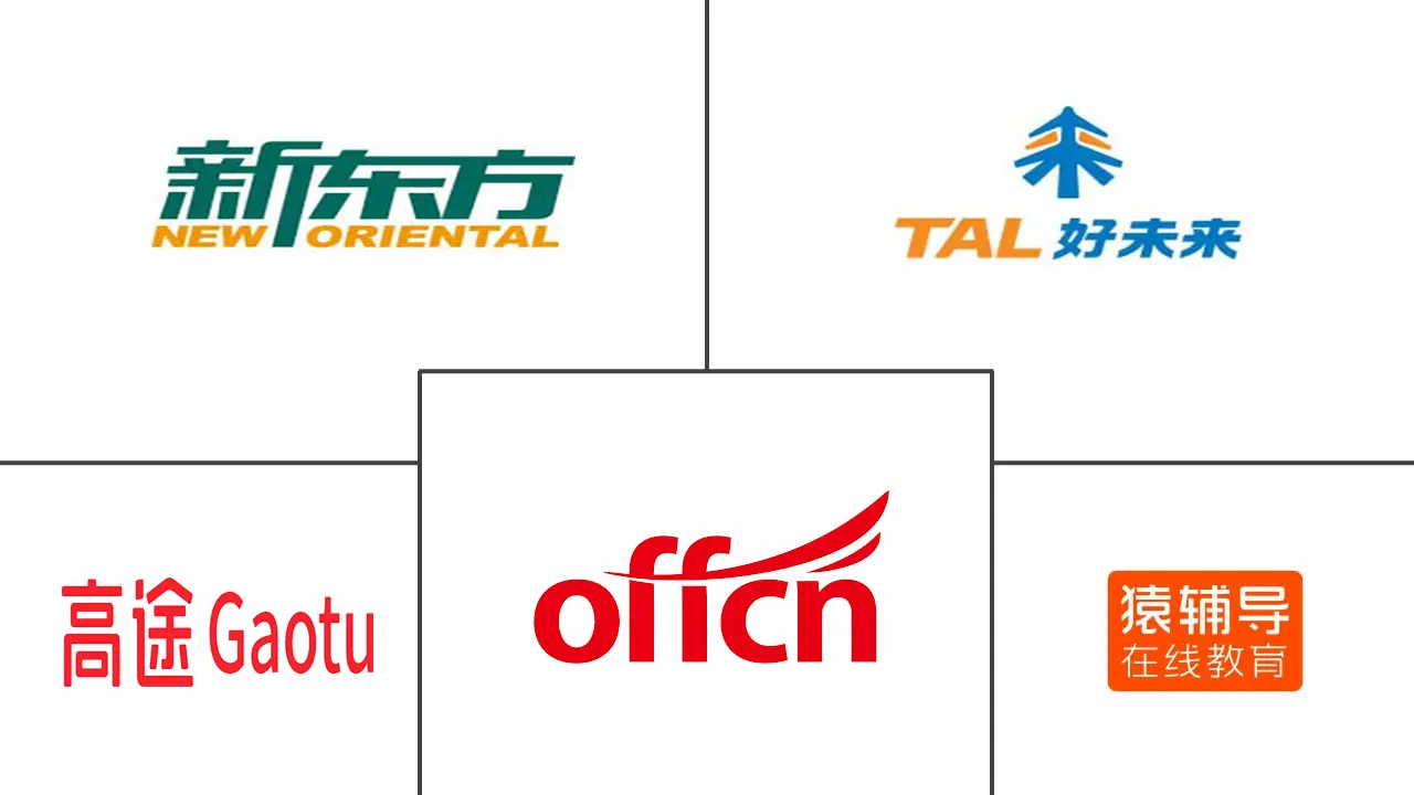 Major players in China After-School Tutoring industry