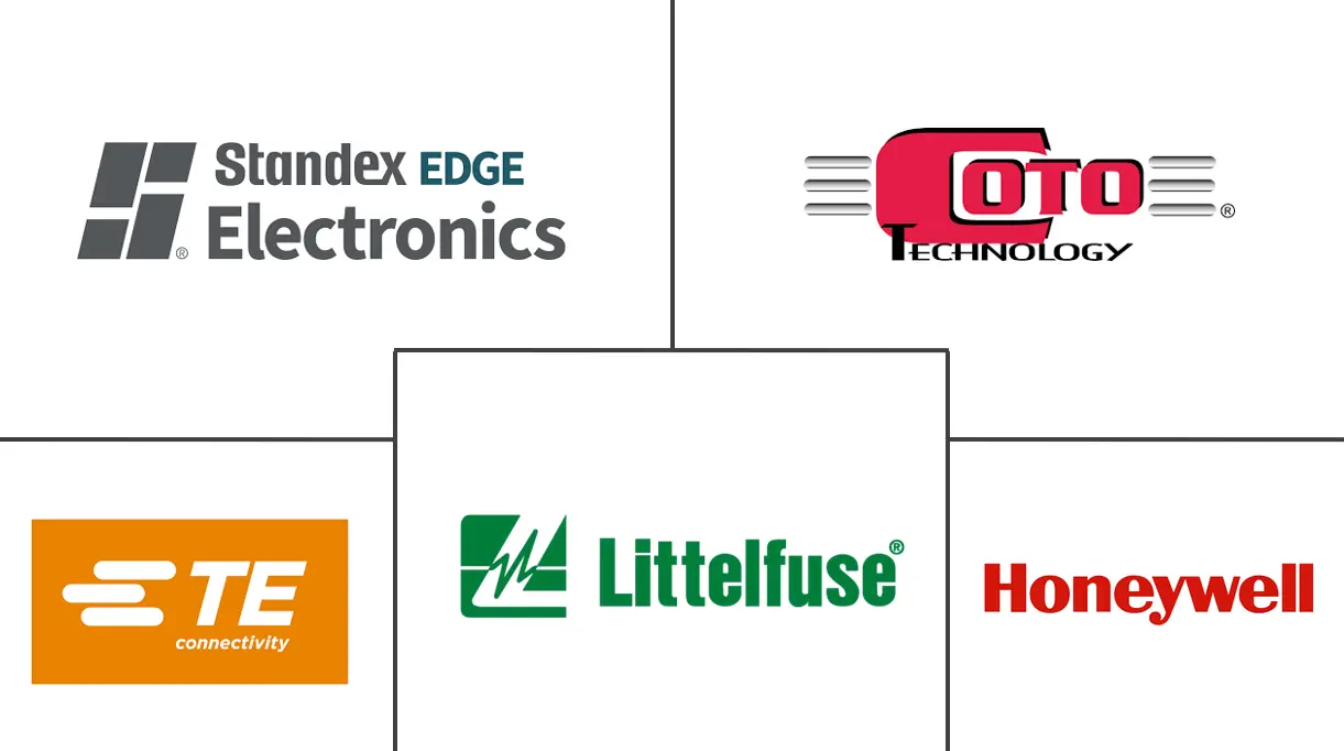 Major players in China Automotive Reed Sensors/Switches industry