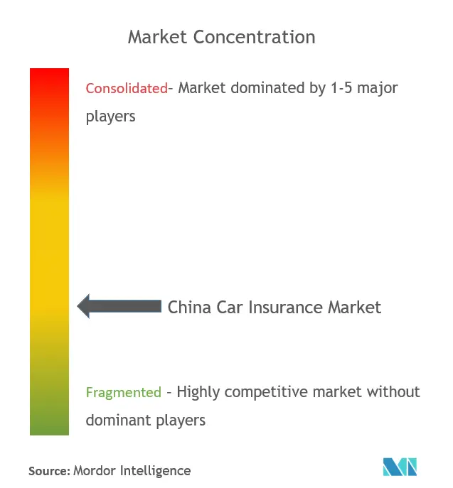 China Car Insurance Market Concentration