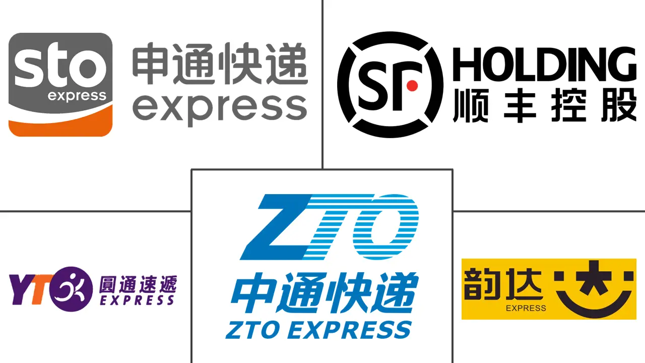 Major players in China Courier, Express, And Parcel (CEP) industry