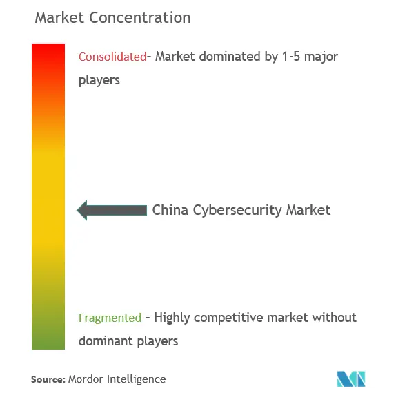 China Cybersecurity Market Concentration