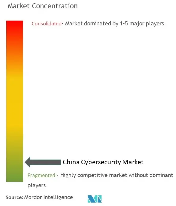 China Cybersecurity Market Concentration