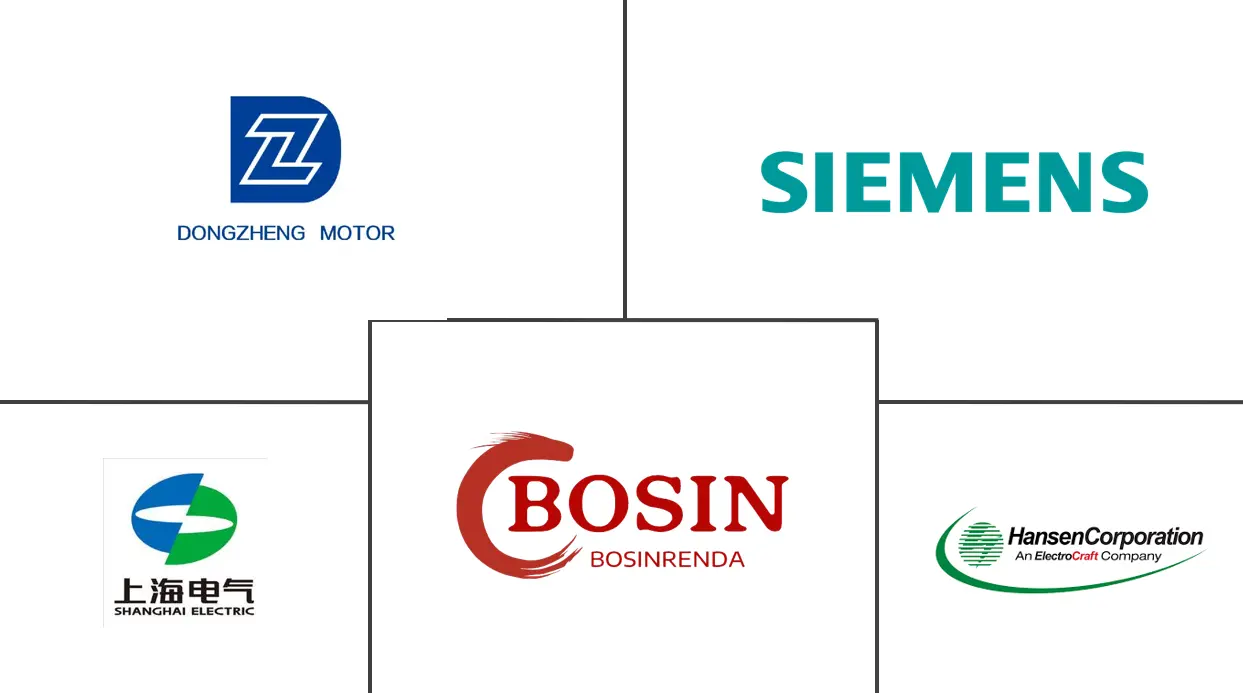 中国DCモーター市場 主要プレーヤー