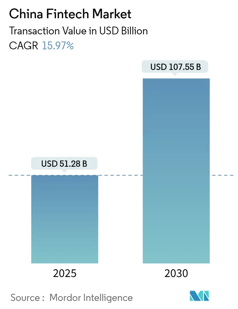 China Fintech Market (2025 - 2030)
