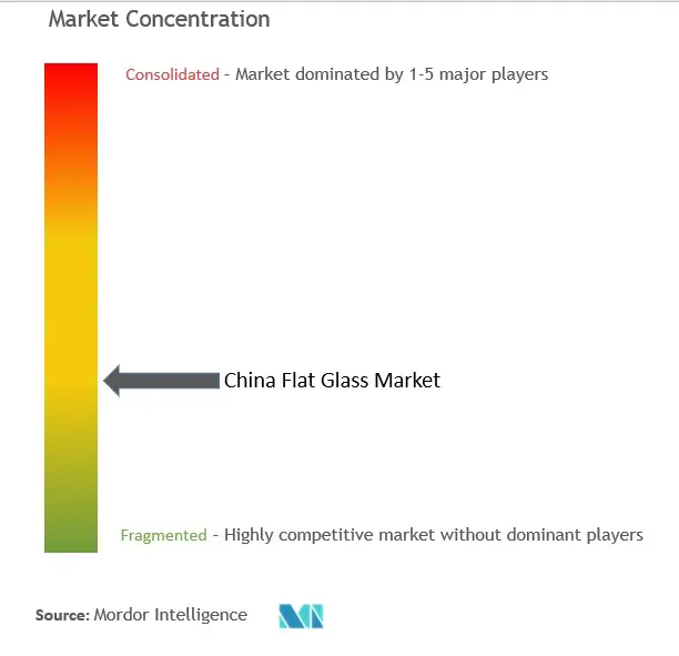 China Flat Glass Market Concentration