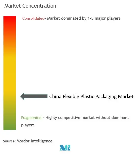 China Flexible Plastic Packaging Market Concentration