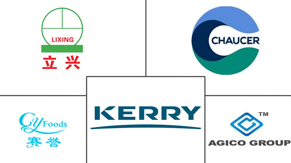 중국 동결바카라사이트 목록식품 산업의 주요 참여자