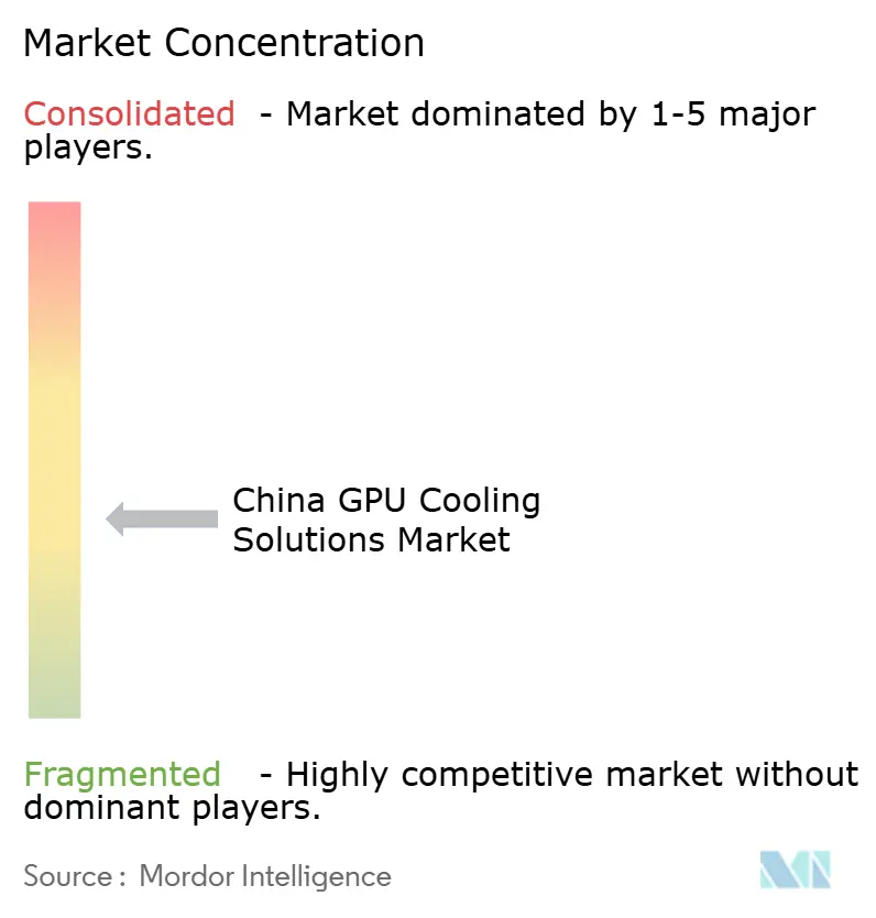 China GPU Cooling Solutions Market Concentration