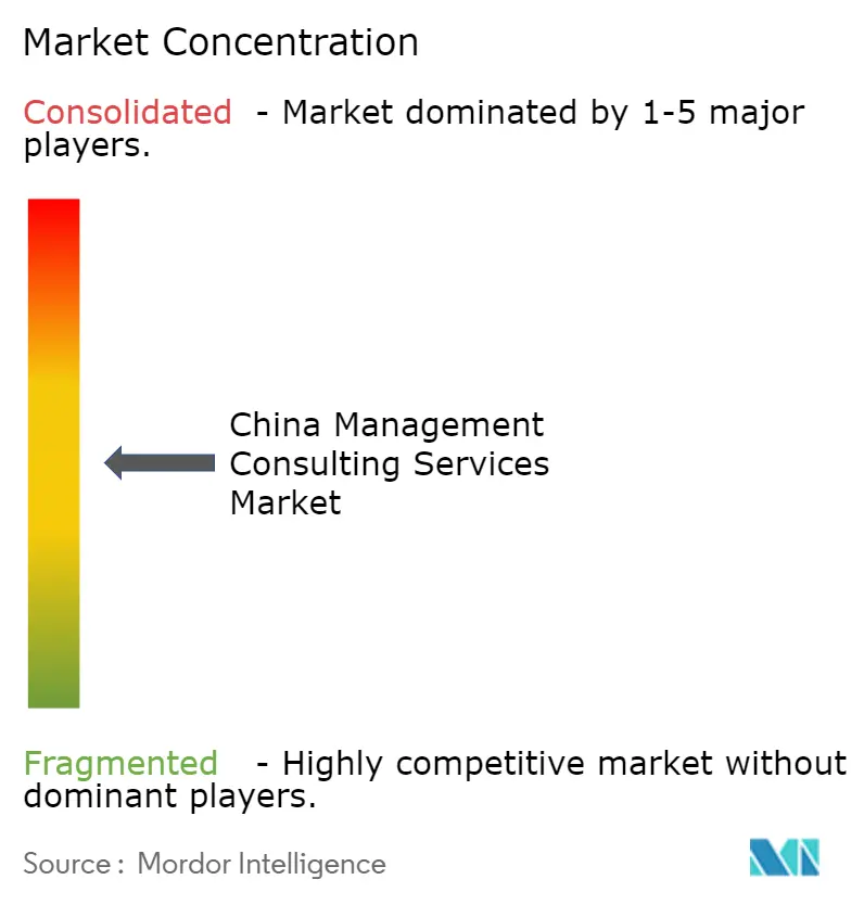 China Management Consulting Services Market Concentration