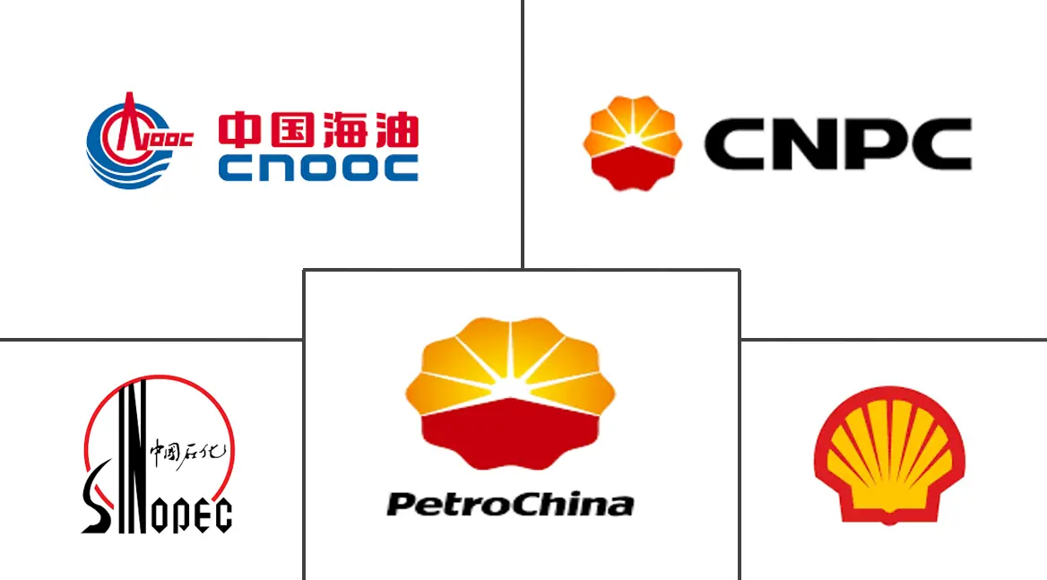 Major players in China Oil And Gas Upstream industry