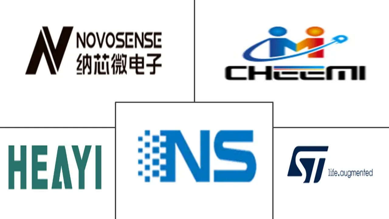 中国センサー市場の主要企業