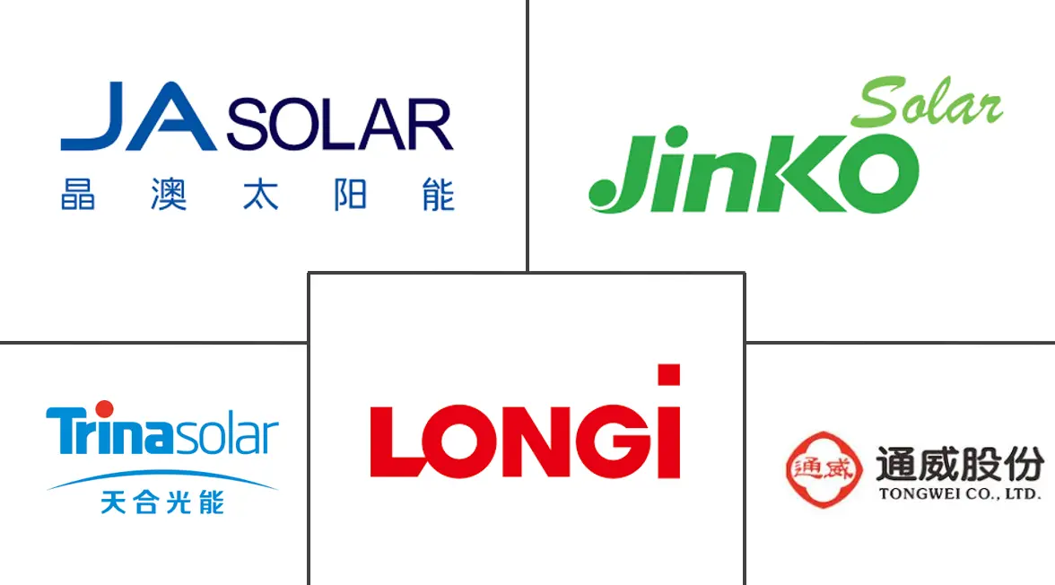 Major players in China Solar Photovoltaic (PV) industry