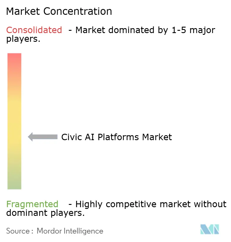 Marktkonzentration für Civic AI Platforms