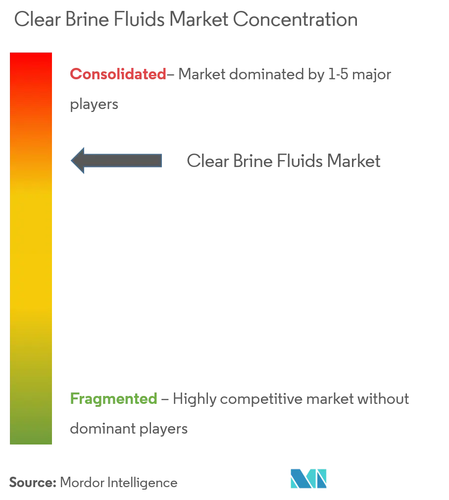 Clear Brine Fluids Market Concentration