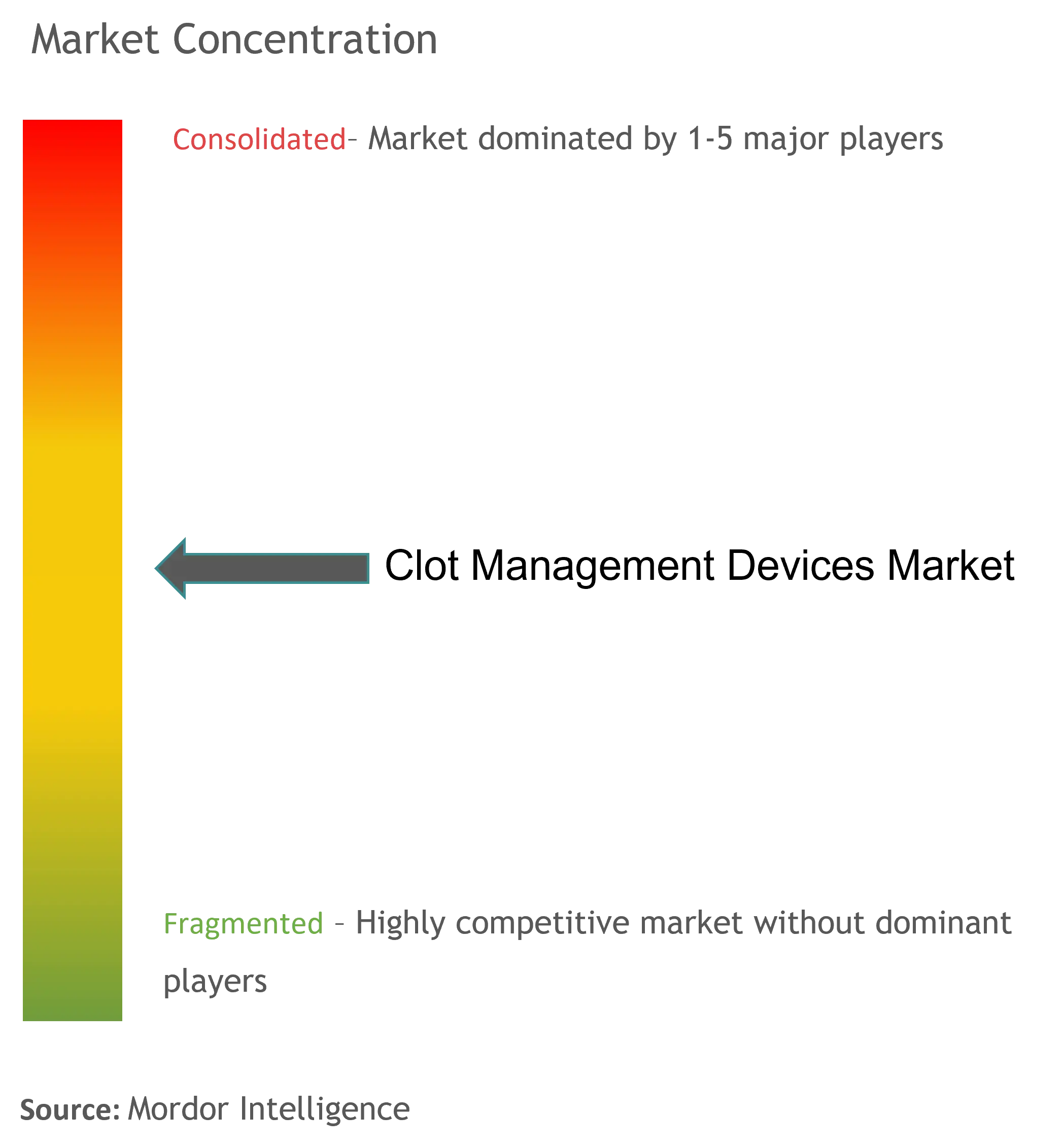 Clot Management Devices Market Concentration