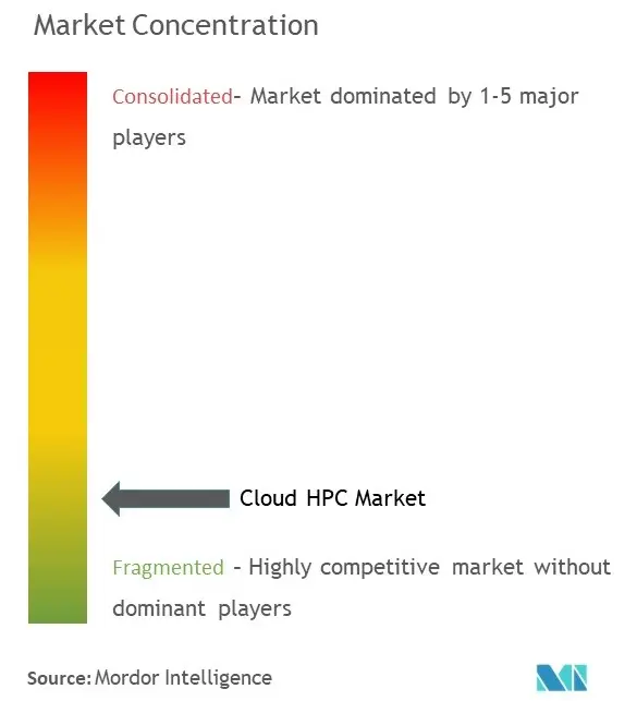 Cloud High Performance Computing (HPC) Market Concentration