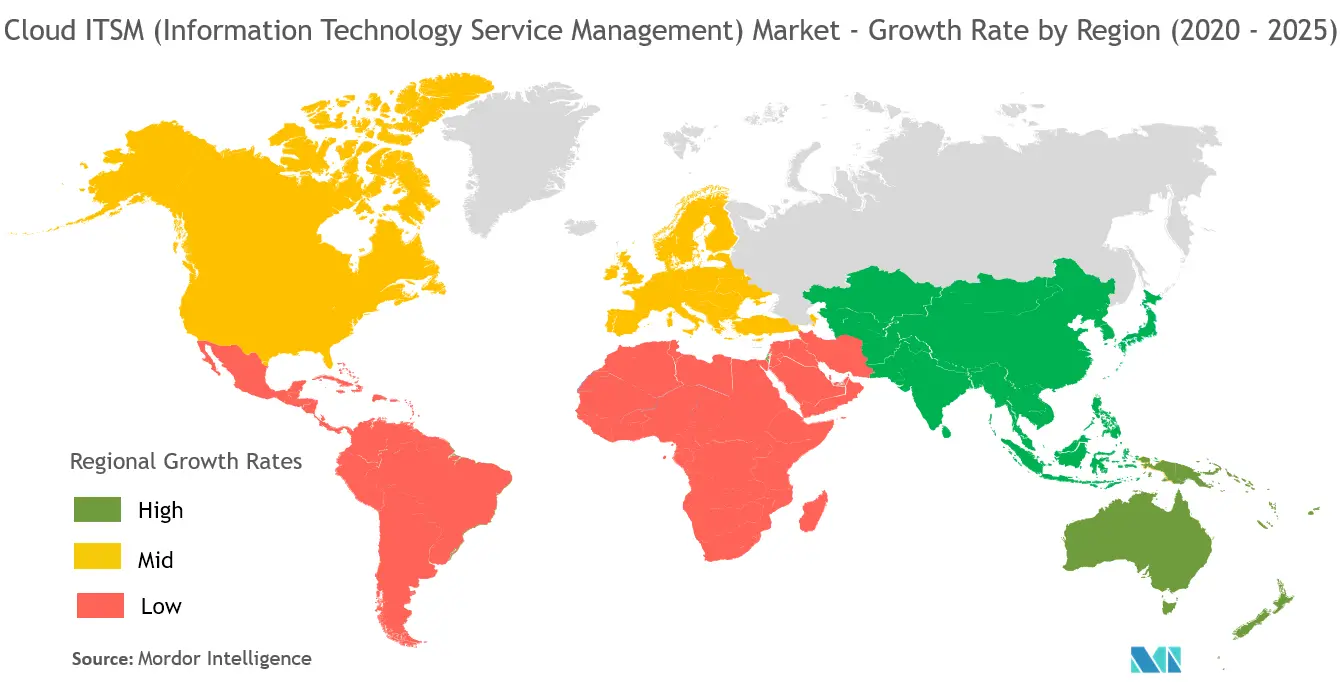 Cloud Information Technology Service Management Itsm Market Growth Rate