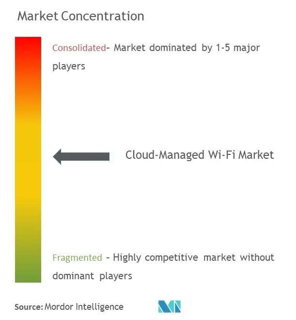 Cloud-Managed Wi-Fi Market Concentration
