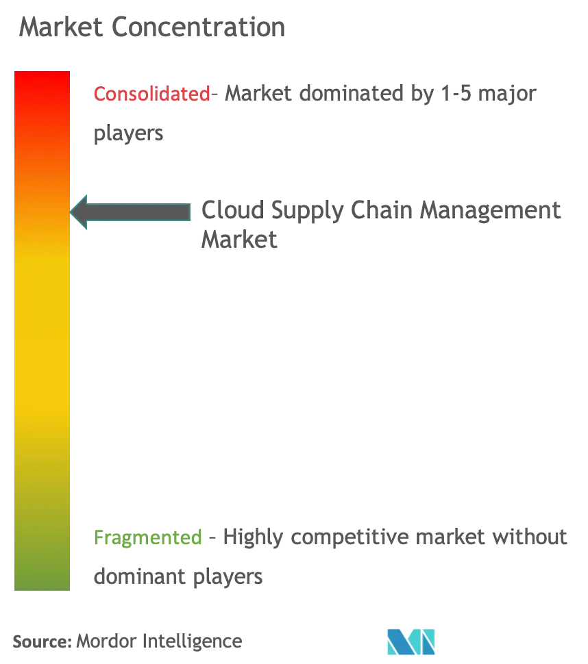 SAP SE, Oracle Corporation, Infor Inc, Descartes Systems Group Inc, IBM Corporation.