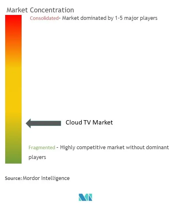 Cloud TV Market Concentration