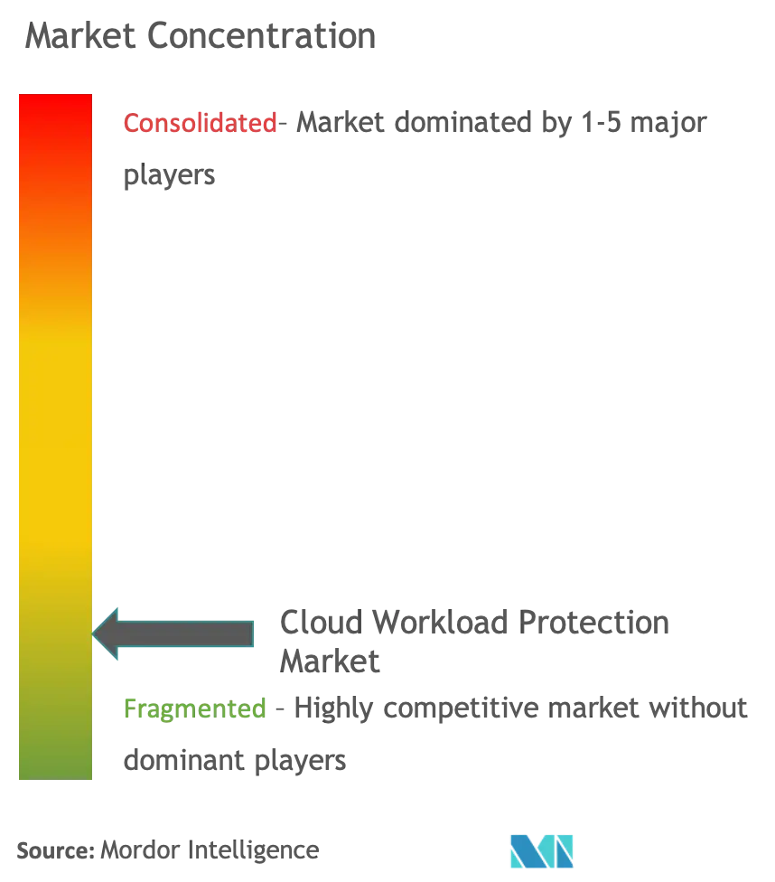 Marktkonzentration für Cloud-Workload-Schutz